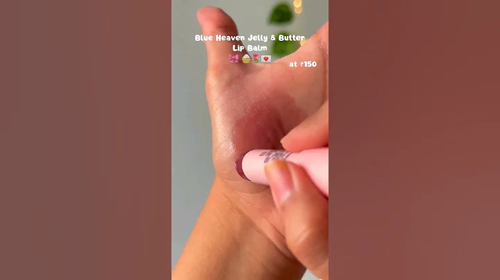 Viral Blue Heaven Lip balm Review #makeup #lipstick #amazon #review