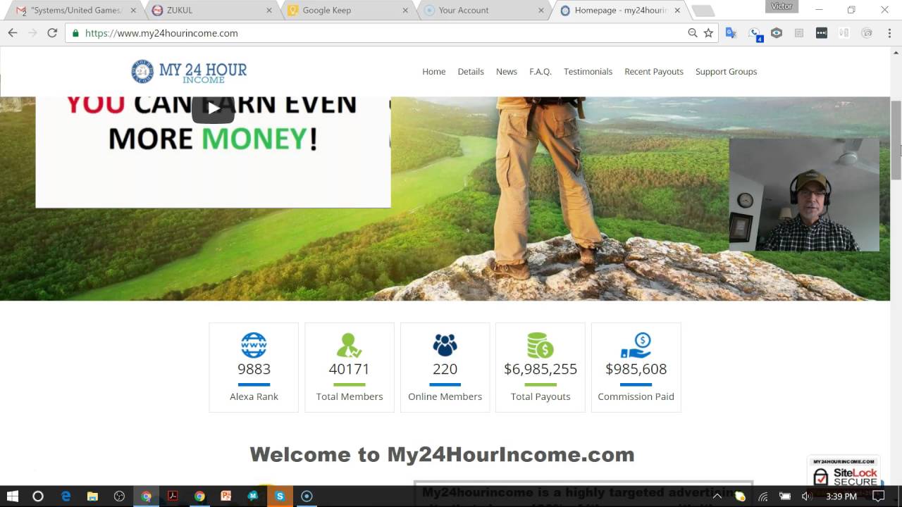 MY24Hourincome Numbers Review with Vic 10 24 16