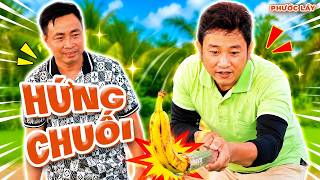 Cười Sặc Cơm Với Thử Thách Hứng Chuối | Phước Lầy