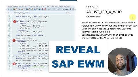Reveal SAP EWM  -  Synchronization of Warehouse Order completion