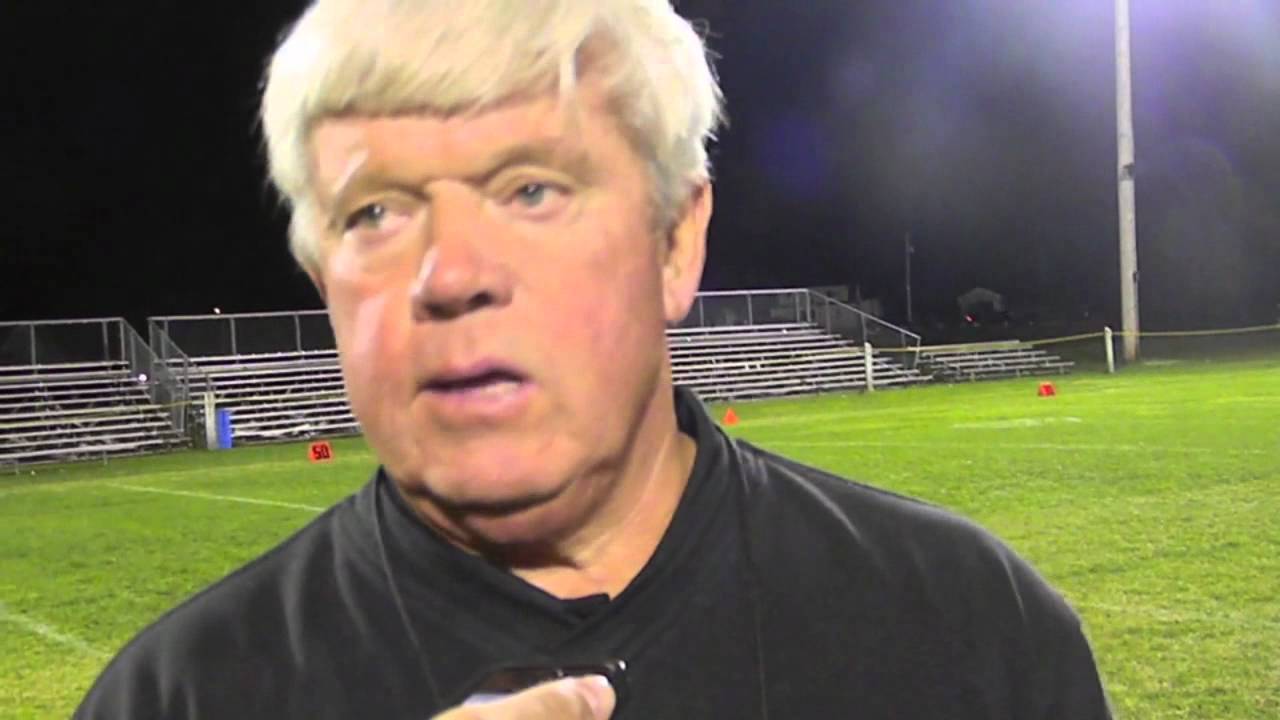 Stoughton coach Greg Burke speaks after 277 victory over Pembroke