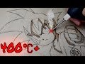 VERY HOT ArtWork - Burning Goku Into My SketchPad - 3DSimo Review