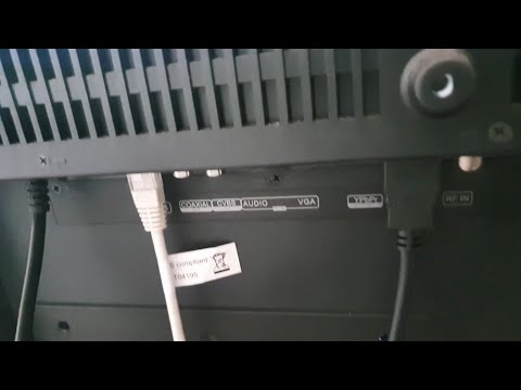 JVC Tv Wired Connection Setup