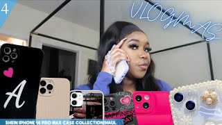 VLOGMAS 2022 || SHEIN IPhone 14 Pro Max Case Collection/Haul || Ayana Michelle