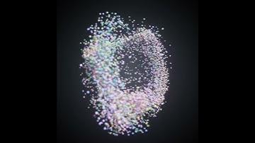 Smear Into Sphere #Blender #GeometryNodes #Simulation #MotionGraphics #Mograph #Eevee