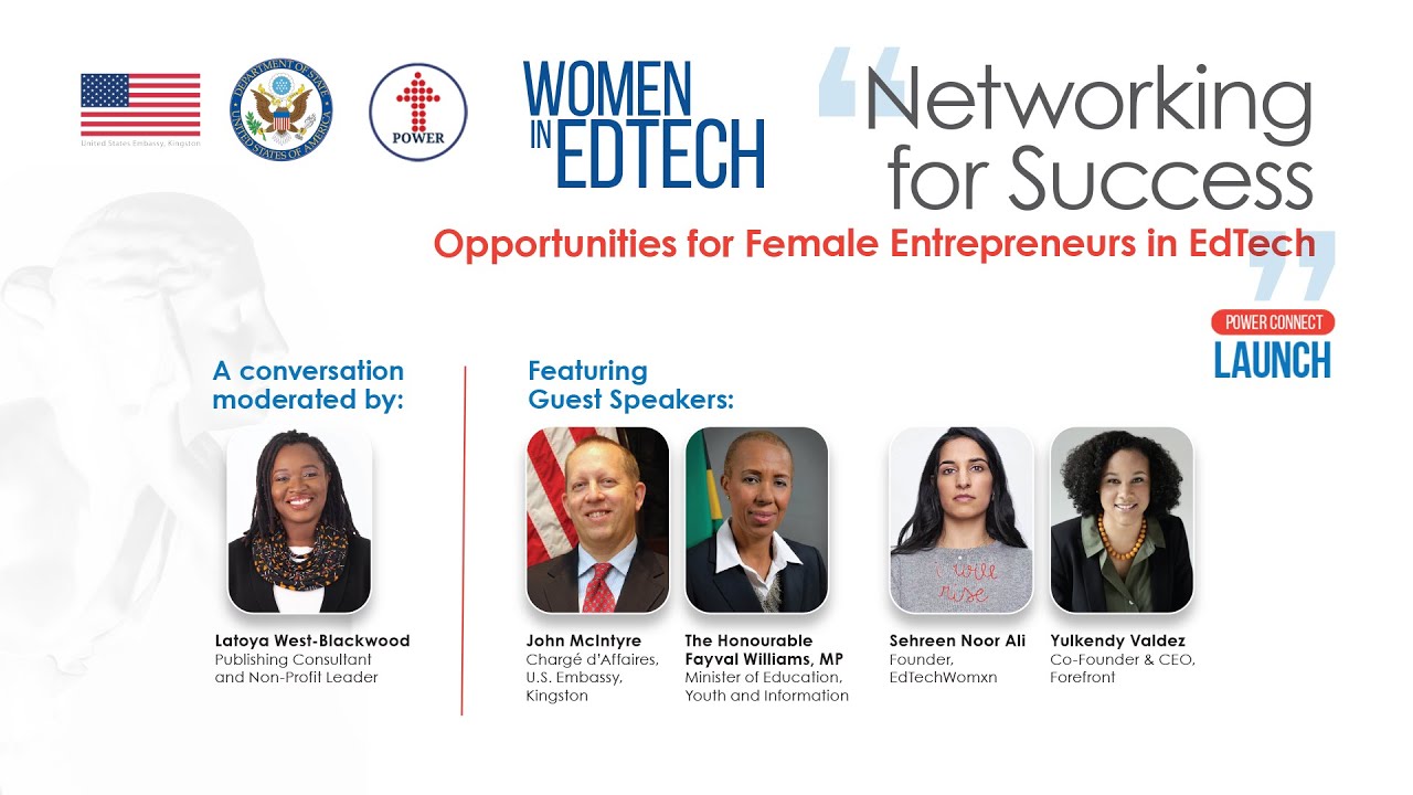 U.S. & Jamaica Women in EdTech POWER Connect Launch