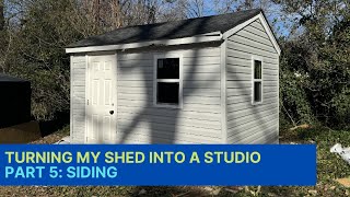 Turning my Shed into a Hobby Studio - Part 5: Siding by RW Hobbies 579 views 2 months ago 6 minutes, 3 seconds