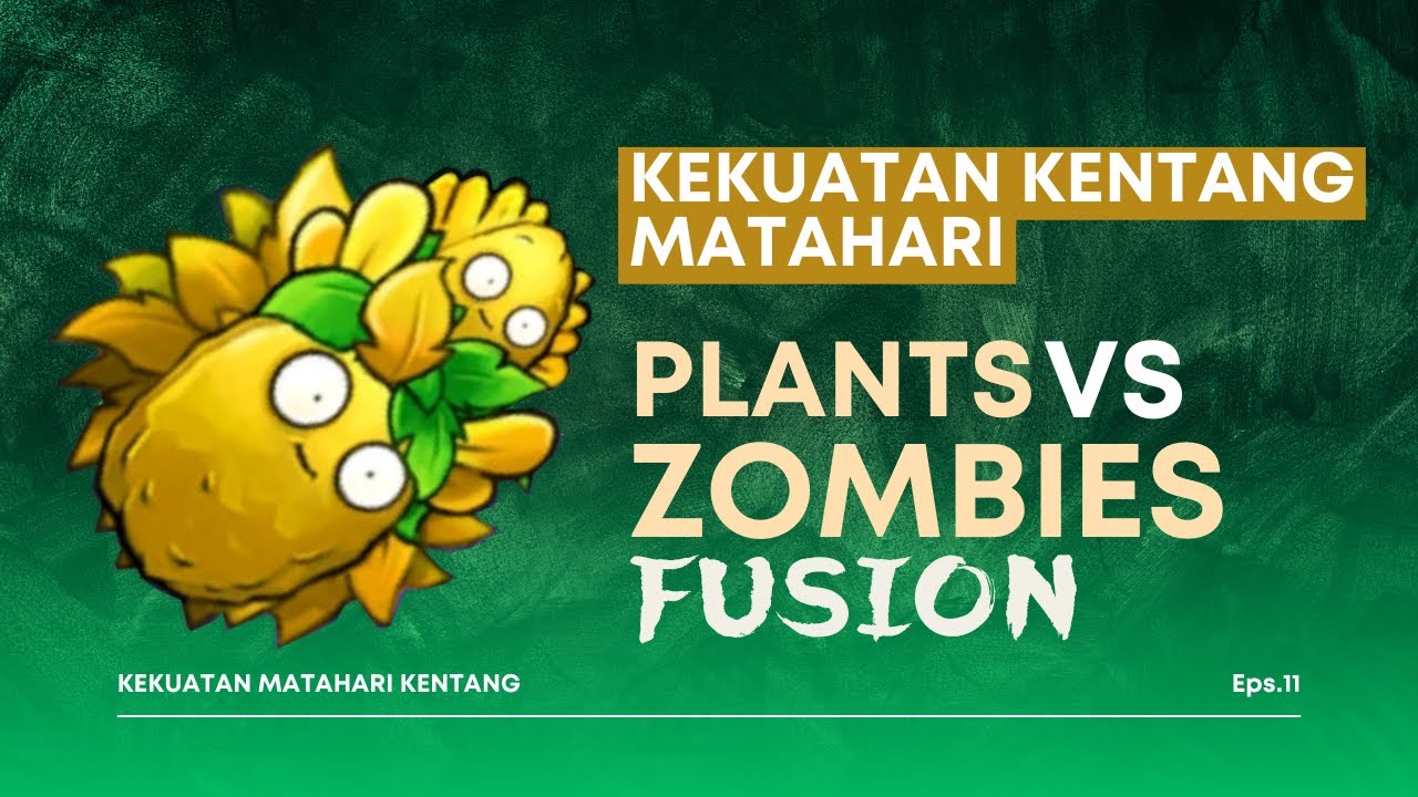 TERNYATA KENTANG MATAHARI OP DI STAGE INI !!! Plants Vs