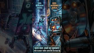 SSD vs HDD ⚡ Kaun hai Fastest? #ssd #hdd #shortvideo #shorts