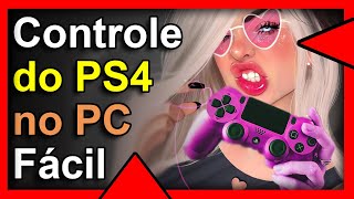 ️ Como Jogar com Controle do PS4 no PC Fácil em Qualquer Jogo ️ De Graça ️ Com ou Sem Fio