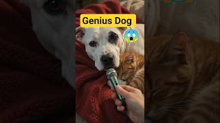 Genius Dog 😱 Talking Animals #talkingdog #animalshorts #ai #trending #fypviral #animalshorts #fyp