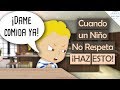 Mi hijo no me respeta ¿Qué debo hacer?