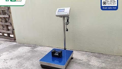 Hướng dẫn sử dụng cân bàn điện tử A12E 50kg 60kg 100kg 150kg 200kg 300kg chính hãng Yaohua