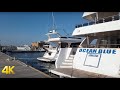 Paphos, Cyprus harbour walking tour 4k 60fps