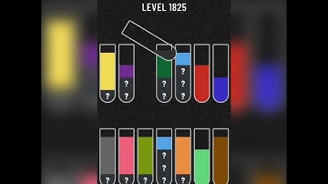 Water Sort Puzzle - Level 1825