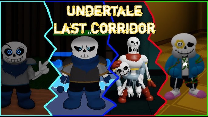ULC Fell Sans Showcase + All skins per character Undertale: Last Corridor  Roblox 