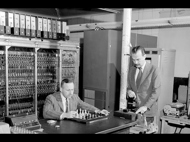 On this day in 1956, the MANIAC I supercomputer in Los Alamos became the  first computer to ever defeat a human in chess. Playing a simplified 6x6  version of the game, the