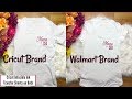 Cricut Infusible Ink Step by Step | On Both Cricut and Walmart Shirts