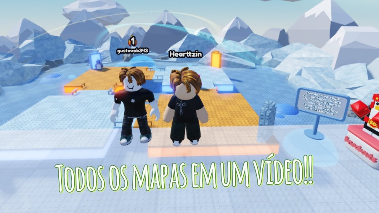JOGUEI PELA PRIMEIRA VEZ PINGUIM NOCAUTE E JA TESTEI TODOS OS MAPAS!!! (Roblox)