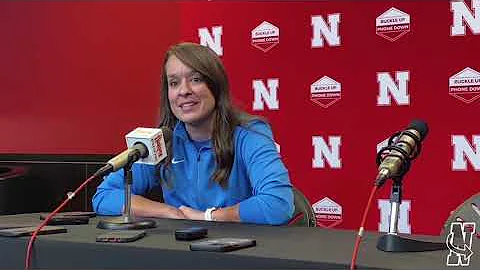 Nebraska volleyball: Kayla Banwarth talks being swept by Huskers