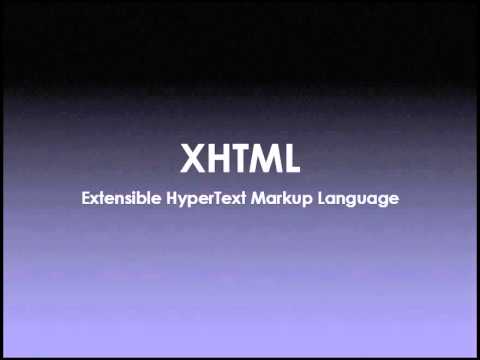 Difference Between HTML And XHTML
