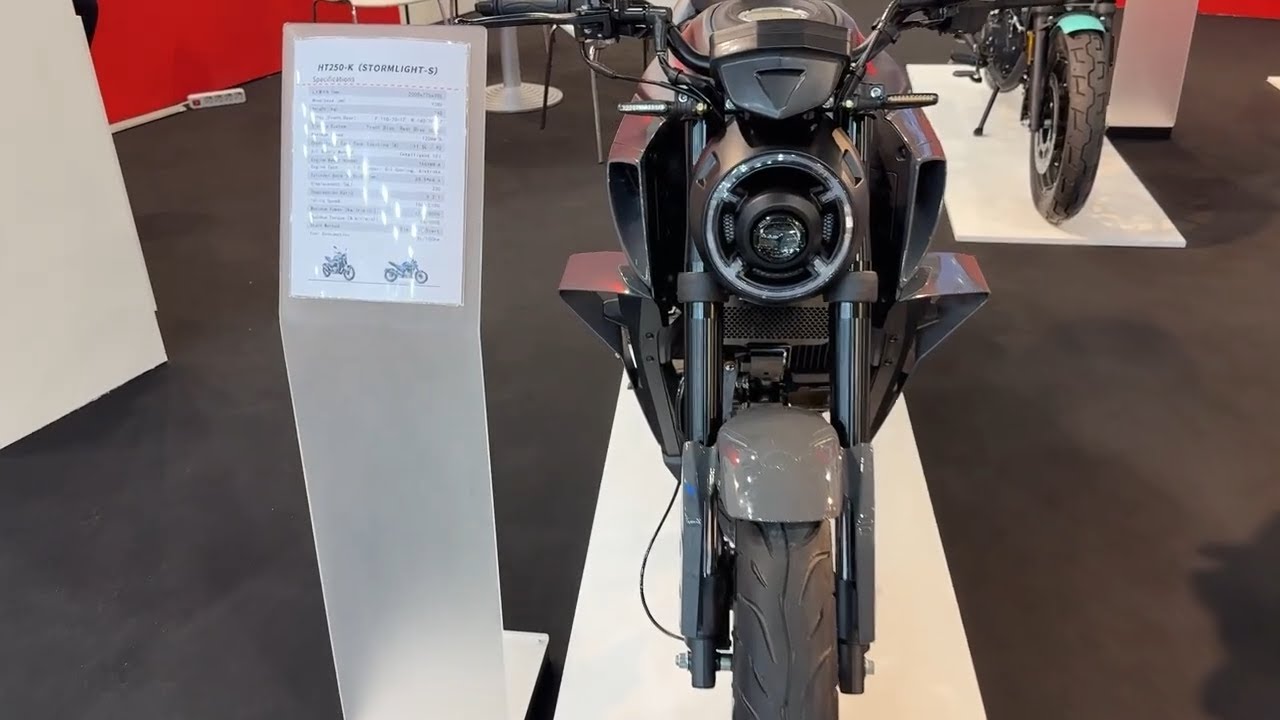 Обзор Mernodi HT250 K Stormlight S (2026) на выставке EICMA 2025