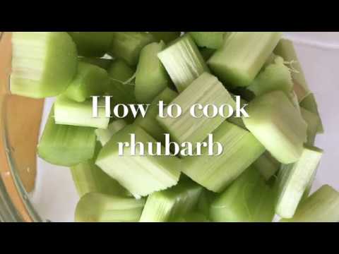 How to cook Rhubarb, a delicious dessert