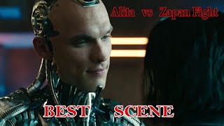 BEST ACTION SCENE / ALITA vs ZAPAN & HUNTER