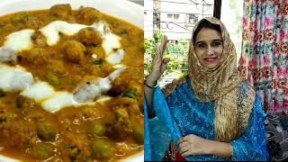 How to Make Malai Matar Makhana Recipe || स्वादिष्ट मखाने और मटर की मलाई वाली सब्जी || fullthaali