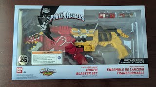 Power Rangers Dino Charge Morpher Set Unboxing