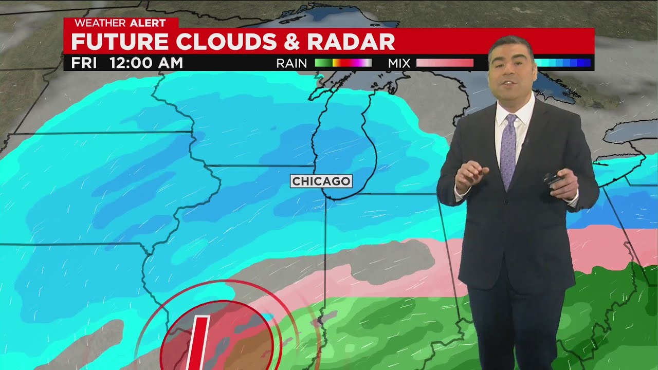 Chicago First Alert Weather: Cold And Cloudy Wednesday - YouTube