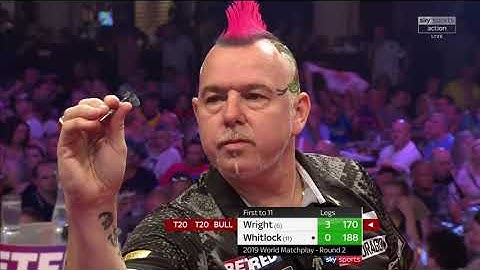 170 CHECKOUT! Peter Wright reels in The Big Fish at the 2019 Betfred World Matchplay