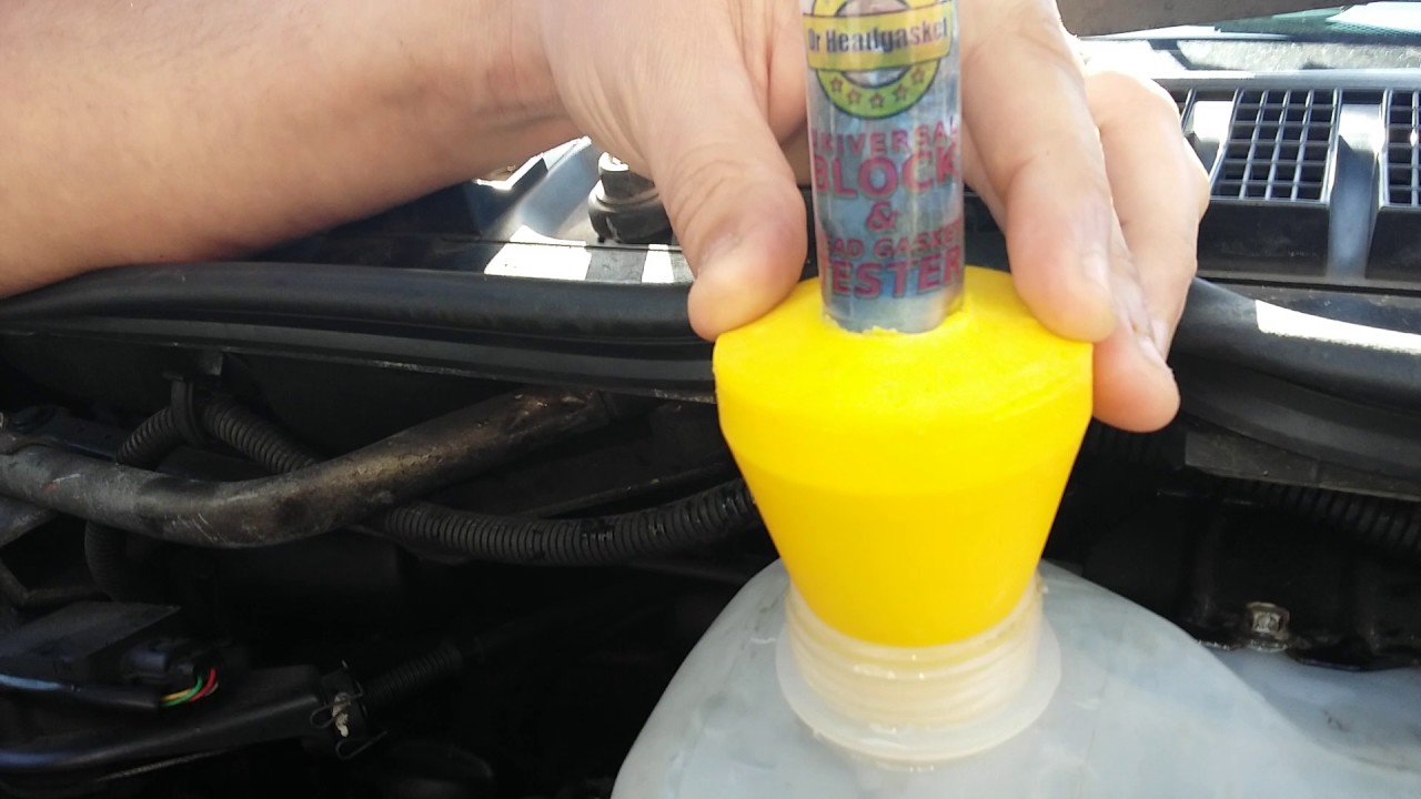 Head gasket test on 2001 Fiat Ulysse 2.0 JTD 16v using Drheadgasket