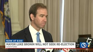 VIDEO: Hartford Mayor Luke Bronin will not seek re-election