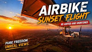 AirBike Ultralight Sunset Flight – Edited with the Best Moments from Nov 2025