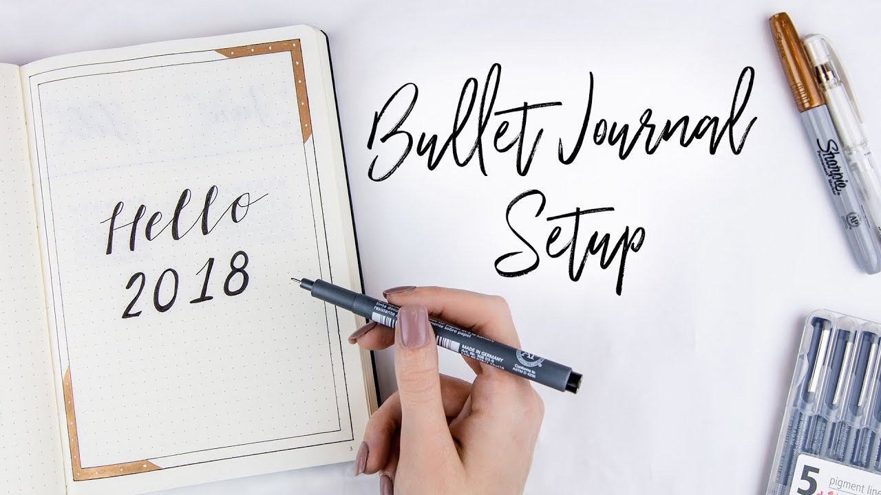 My Bullet Journal Setup 2018
