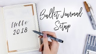 My Bullet Journal Setup 2018