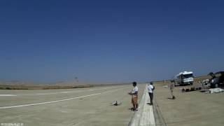 V2 Fms 1400Mm F6F Hellcat Maiden Flight With Oleo Mod 8.28.16