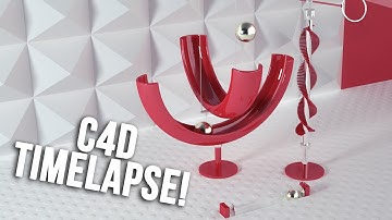 Cinema4D Production Timelapse! - Ballground