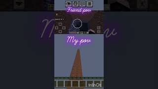 MLG with max height limit #minecraft #mlgclutch #funny #watermlg