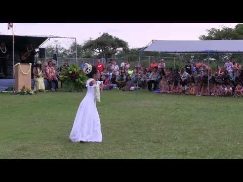 Kahakai Elementary School May Day Queen...2015 Tyra-Lyn Kaimuloa Bates