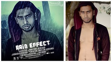 Rain Effect Photo Manipulation Photoshop CC Tutorial