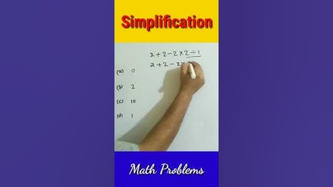Simplification #mathtricks #math #shorts