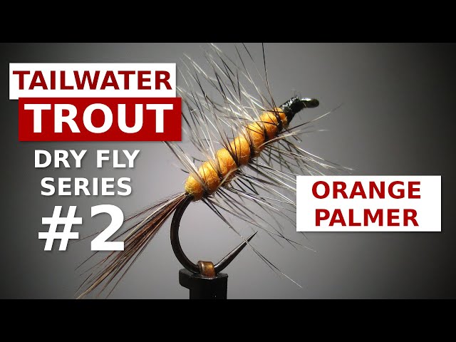 Turrall Special Dry Stimulator Orange Trout Flies, Fly Fishing Flies