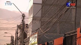 DUDAS POR PLAN DE LIMPIEZA DE CABLES DE TELECOMUNICACIONES (2018.03.13) Iquique TV
