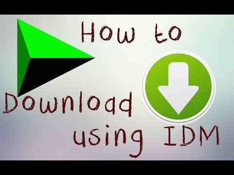 How To Download Files using IDM (Internet Download Manager)