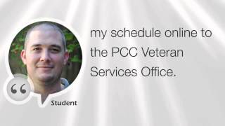 Information Veterans Resources at PCC: Submit classes as early as possible Update