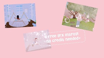 3 Free GFX Intros! (No Credit Needed)