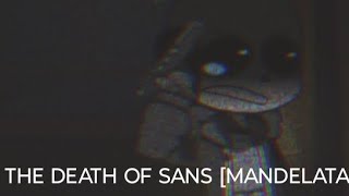 🚪THE DEATH OF SANS🩸 [MANDELATALE/UNDERTALE AU] #sansaus #mandelacatalogue [🩸BLOOD TRIGGER ⚠️]