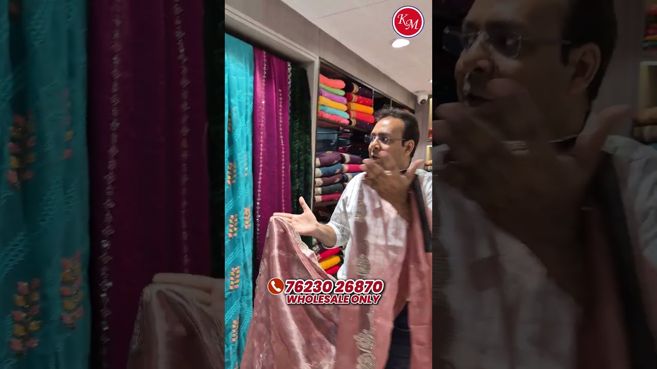 Surat Biggest Textile Manufacturers | Surat Saree Wholesale Market 